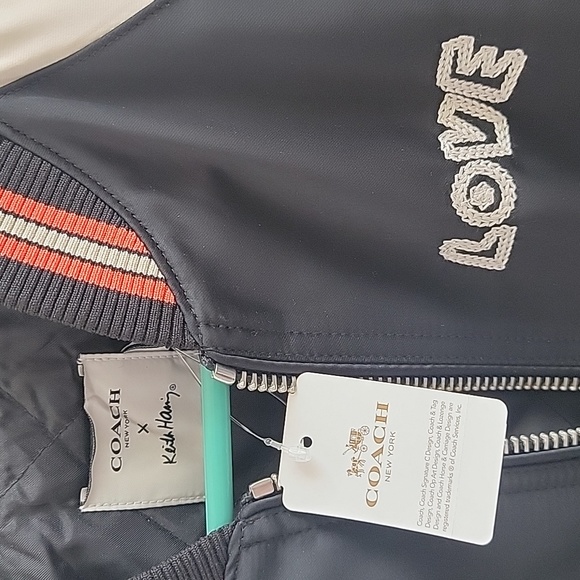 Coach x Keith Haring Women's Bomber Jacket XS - Picture 7 of 9